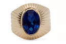 Ring vinobraní Sapphire Original Vintage 14K produkt s růžovým zlatem VRC127R